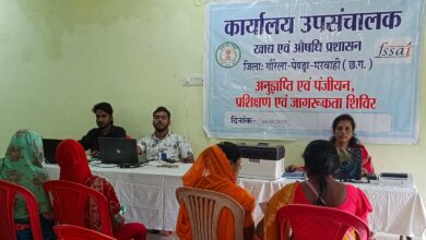 मरवाही में FSSAI लाइसेंस कैंप का आयोजन – महिलाओं को मिला सीधा लाभ