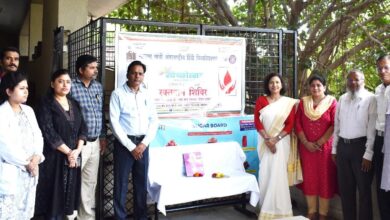 महात्मा गांधी अंतरराष्ट्रीय हिंदी विश्वविद्यालय में स्वैच्छिक रक्तदान शिविर का आयोजन“रक्त दो, आशा दो – एक साथ मिलकर जीवन बचाएं” विषय पर हुआ कार्यक्रम