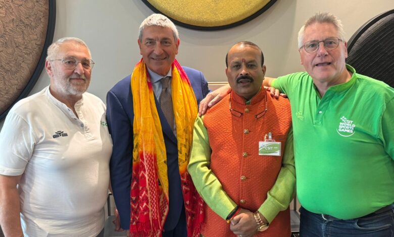 सीएसआईटी कांग्रेस 2025: डॉ. राकेश मिश्र ने रखा भारत का दृष्टिकोण, अंतरराष्ट्रीय बॉक्सिंग सहयोग को मिलेगा नया आयाम सीएसआईटी कांग्रेस 2025: डॉ. राकेश मिश्र ने रखा भारत का दृष्टिकोण, अंतरराष्ट्रीय बॉक्सिंग सहयोग को मिलेगा नया आयाम