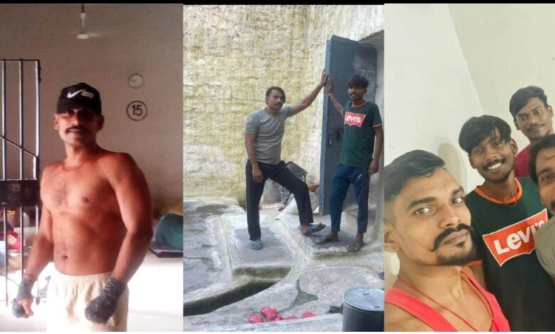 *केन्द्रीय जेल एक बार फिर सुर्खियों में आया, वीडियो और फोटोशूट ने जेल सुरक्षा की पोल खोल दी* *केन्द्रीय जेल एक बार फिर सुर्खियों में आया, वीडियो और फोटोशूट ने जेल सुरक्षा की पोल खोल दी*