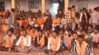 परमशांति धाम गौरेला में हिंदू सम्मेलन, 51 युवाओं ने बजरंग दल में शामिल होकर लिया धर्म रक्षा का संकल्प परमशांति धाम गौरेला में हिंदू सम्मेलन, 51 युवाओं ने बजरंग दल में शामिल होकर लिया धर्म रक्षा का संकल्प