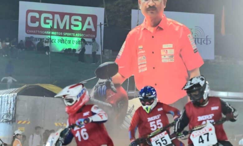 *राष्ट्रीय सुपरक्रॉस बाइक रेसिंग चैंपियनशिप-2025 का रोमांच रायपुर में:मुख्यमंत्री श्री विष्णु देव साय ने बढ़ाया युवाओं का हौसला*
