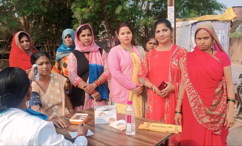 पं. गणेश प्रसाद मिश्र सेवा न्यास द्वारा सतना में एक दिवसीय स्वास्थ्य शिविर का सफल आयोजन