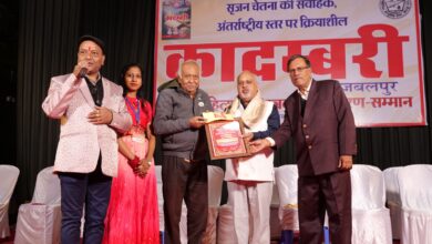 इंजी. संतोष कुमार मिश्र ‘असाधु’ की पुस्तक ‘विवादित पन्ने’ को मिला वर्ष 2025 का कादंबरी पुरस्कार