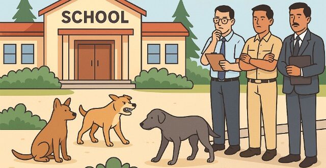 बड़ी खबर : स्कूलों के आसपास बढ़ते कुत्तों के खतरे पर हाईकोर्ट सख्त, लोक शिक्षा संचालनालय ने 24 घंटे में रिपोर्ट का आदेश दिया बड़ी खबर : स्कूलों के आसपास बढ़ते कुत्तों के खतरे पर हाईकोर्ट सख्त, लोक शिक्षा संचालनालय ने 24 घंटे में रिपोर्ट का आदेश दिया