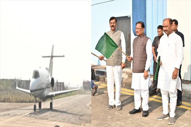 मुख्यमंत्री विष्णुदेव साय ने किया रायपुर एयरपोर्ट स्थित स्टेट हैंगर का शुभारंभ, वीवीआईपी मूवमेंट अब होगा अधिक सुगम और व्यवस्थित मुख्यमंत्री विष्णुदेव साय ने किया रायपुर एयरपोर्ट स्थित स्टेट हैंगर का शुभारंभ, वीवीआईपी मूवमेंट अब होगा अधिक सुगम और व्यवस्थित