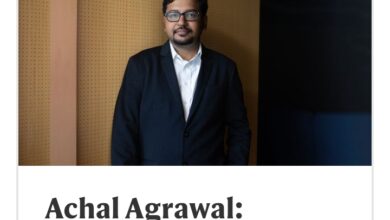 *रायपुर के बेटे ने विज्ञान की दुनिया में बजाया भारत का डंका Nature’s 10 में शामिल हुए – अचल अग्रवाल*