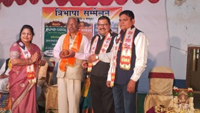 विश्व हिंदी दिवस पर हैदराबाद में मेघा अग्रवाल को त्रिभाषा अधिवेशन साहित्य सम्मान