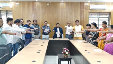 राष्ट्रीय मतदाता दिवस पर कुशाभाऊ ठाकरे पत्रकारिता विश्वविद्यालय में शपथ समारोह आयोजितकमिश्नर महादेव कावरे ने युवाओं को लोकतंत्र का प्रहरी बनने का दिया संदेश