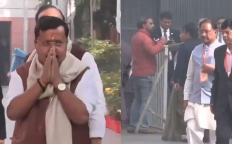 BJP President Nitin Nabin : आज नितिन नबीन संभालेंगे भाजपा राष्ट्रीय अध्यक्ष पद, बीजेपी मुख्यालय पहुँचे सीएम साय