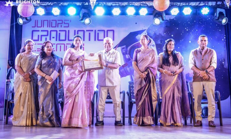 Brighton International School में भव्य सम्मान समारोह:डॉ. मिताली खोड़ियार को ‘सर्वश्रेष्ठ केस स्टडी’ पुरस्कार