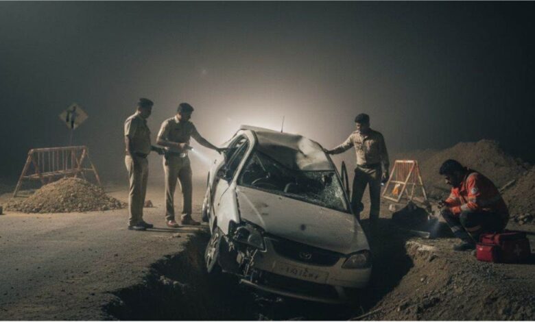 *कार अनियंत्रित होकर खाई में गिरने से, कांग्रेस नेता समेत दो की मौत*