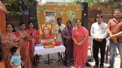 पं. गणेश प्रसाद मिश्र सेवा न्यास की संस्थापिका एवं प्रेरणास्त्रोत स्व. श्रीमती शांति मिश्रा जी की नवम पुण्यतिथि पर उतैली में स्वास्थ्य शिविर संपन्न