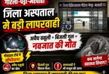 गौरेला–पेंड्रा–मरवाही: अवैध वसूली, बिजली गुल और लापरवाही—जिला अस्पताल में नवजात की मौत ने खड़े किए बड़े सवाल