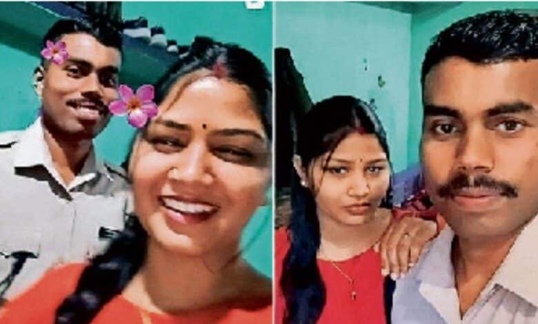 *छत्तीसगढ़: एक और आरक्षक का वर्दी में बीबी के साथ ठुमके लगाने का विडियो वायरल, यूजर्स ने कहा- कार्यवाही होगी तो बेखौफ अंदाज में रिप्लाई “आई एम वेटिंग ब्रो”*