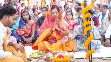मुख्यमंत्री विष्णुदेव साय की धर्मपत्नी कौशल्या साय ने किया 37 करोड़ की ईब व्यपवर्तन योजना का भूमिपूजन, 10 से अधिक गांवों को मिलेगा सिंचाई लाभ