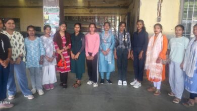 विश्व हिंदू परिषद दुर्गावाहिनी के शौर्य प्रशिक्षण वर्ग में शामिल होने GPM जिले से 13 बहनें बिलासपुर रवाना