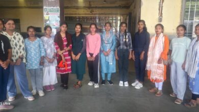*विश्व हिंदू परिषद दुर्गावाहिनी शौर्य प्रशिक्षण वर्ग के लिए गौरेला-पेंड्रा-मरवाही से 13 बहनें बिलासपुर रवाना*