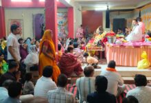 पेंड्रा के शिव मंदिर में विश्व हिंदू परिषद मातृशक्ति द्वारा 108वें हनुमान चालीसा पाठ का भव्य उद्यापन, महाआरती और विशेष अनुष्ठान क़े साथ सम्पन्न हुआ