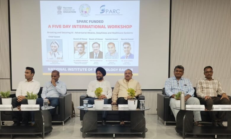 डीपफेक, एडवर्सेरियल अटैक्स और साइबर चुनौतियों पर एनआईटी रायपुर में वैश्विक मंथन शुरू, जी.पी. सिंह ने भरोसेमंद और सुरक्षित एआई तकनीकों के विकास पर दिया जोर डीपफेक, एडवर्सेरियल अटैक्स और साइबर चुनौतियों पर एनआईटी रायपुर में वैश्विक मंथन शुरू, जी.पी. सिंह ने भरोसेमंद और सुरक्षित एआई तकनीकों के विकास पर दिया जोर