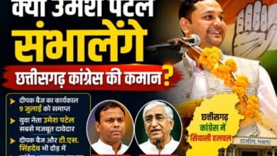 क्या उमेश पटेल संभालेंगे छत्तीसगढ़ कांग्रेस की कमान? दीपक बैज का कार्यकाल खत्म होने से पहले तेज हुई सियासी हलचल