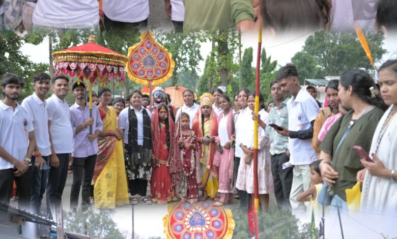 जगन्नाथ रथ यात्रा 2026, चिरमिरी: सेवा और संस्कार के माध्यम से अभाविप ने निभाया सामाजिक दायित्व