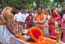 *आमंत्रण पर मुख्यमंत्री श्री विष्णु देव साय ने भोरमदेव मंदिर पहुंचकर की पूजा-अर्चना, प्रदेश की सुख-समृद्धि की कामना*