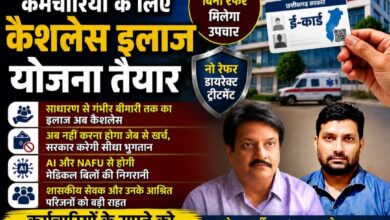 छत्तीसगढ़ के शासकीय कर्मचारियों के लिए कैशलेस इलाज योजना तैयार, ई-कार्ड से बिना रेफर मिलेगा उपचार