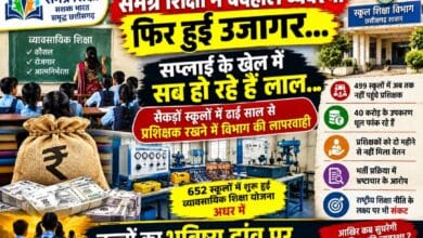 समग्र शिक्षा में बदहाल व्यवस्था फिर हुई उजागर… सप्लाई के खेल में ‘सब हो रहे लाल’! अरबों के फंड और उपकरणों क़े जांच की उठी मांग समग्र शिक्षा में बदहाल व्यवस्था फिर हुई उजागर… सप्लाई के खेल में ‘सब हो रहे लाल’! अरबों के फंड और उपकरणों क़े जांच की उठी मांग