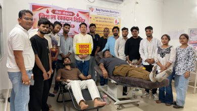 इंदिरा गांधी की पुण्यतिथि और टी.एस. सिंहदेव के जन्मदिन पर सेवा संकल्प रक्तदान शिविर संपन्न, 150 से अधिक लोगों ने कराया पंजीयन; रक्तदाताओं को भेंट किए गए ISI मार्का हेलमेट